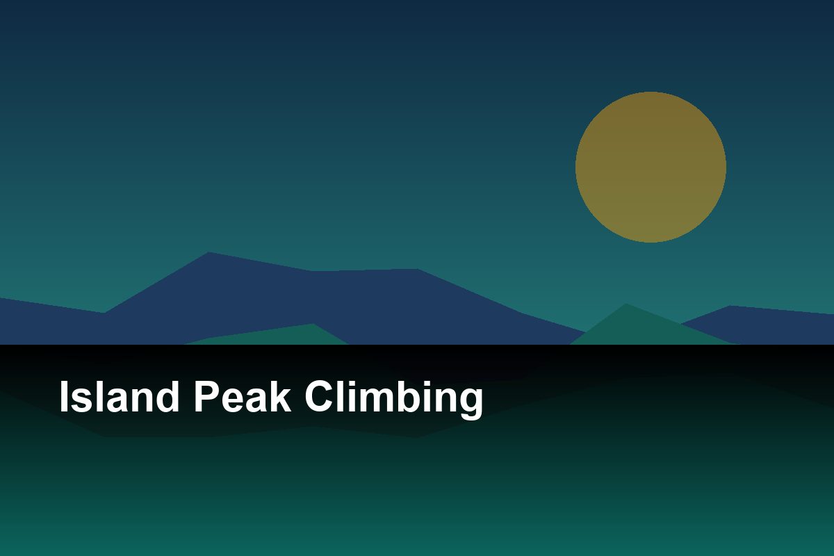Island Peak Climbing